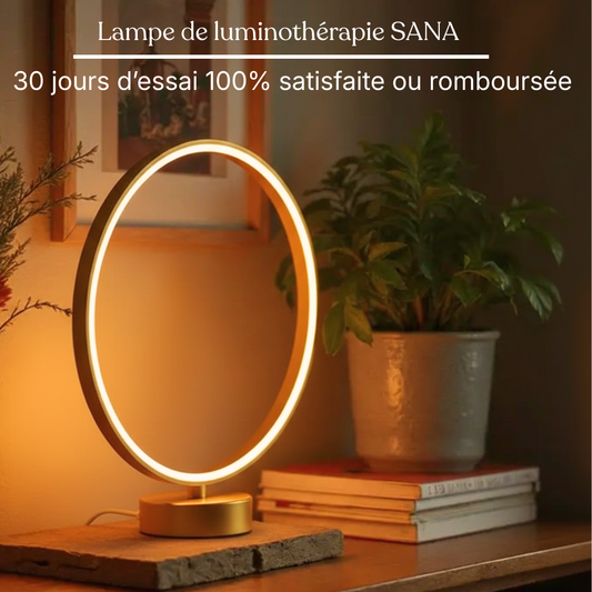 Lampe de luminothérapie SANA – Énergie & équilibre au quotidien