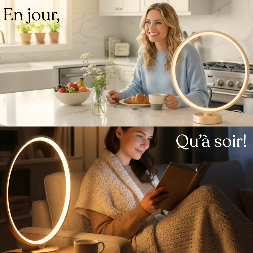 Lampe de luminothérapie SANA – Énergie & équilibre au quotidien